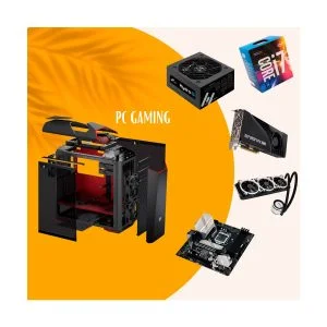 Gaming PC BRC-23 Intel Core i7-9700 8-Cores 4.70 GHz, 32GB DDR4, 512GB SSD + 1TB HDD, DVD, Placa Video nVidia GeForce GTX 1080 8GB, Carcasa Mastercase Maker 5T Cooler Masters, Placa de baza ASRock B365 PRO4, Liquid Cooling Mercury 360, PSU Hydro G 650W